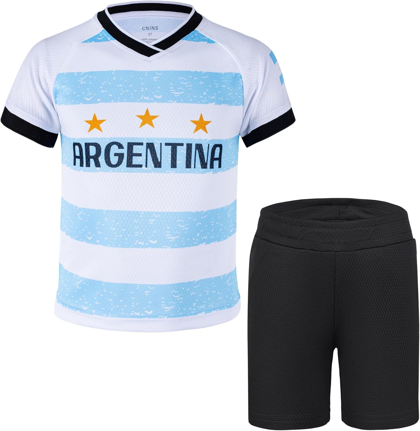 Cnins Kids Soccer Jersey Kit for Boys & Girls - Youth Soccer Football Training Gifts (2T-14Y)