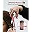 ULG 6.5 Hair Thinning Scissors, Japanese Stainless Steel, Professional Texturizing Shears, Barbers 30-Tooth Blending Thinner for Stylist & Home Use, Christmas Gifts for Women Men Family Red