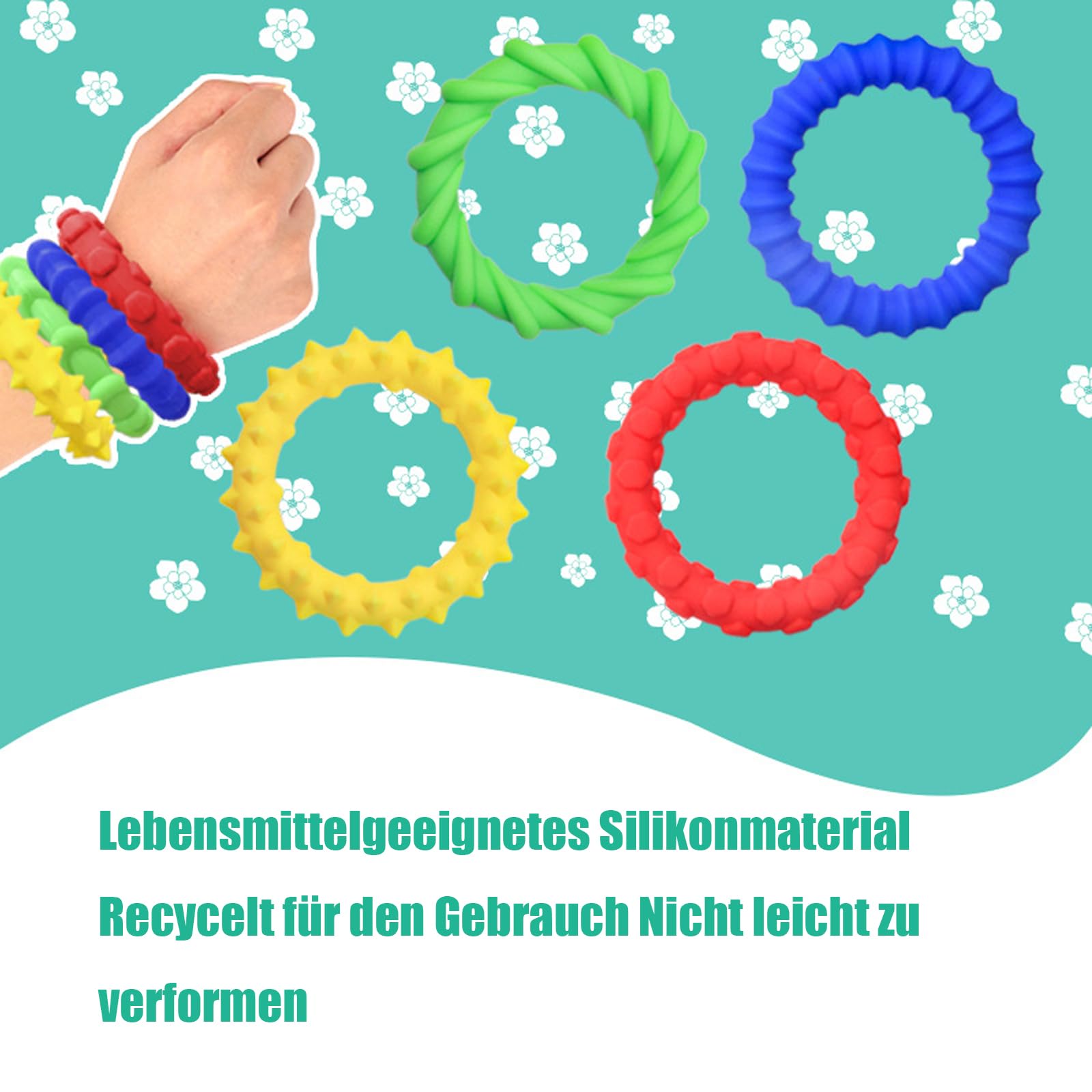 Lot de 4 balles sensorielles anti-stress - Hérisson avec LED