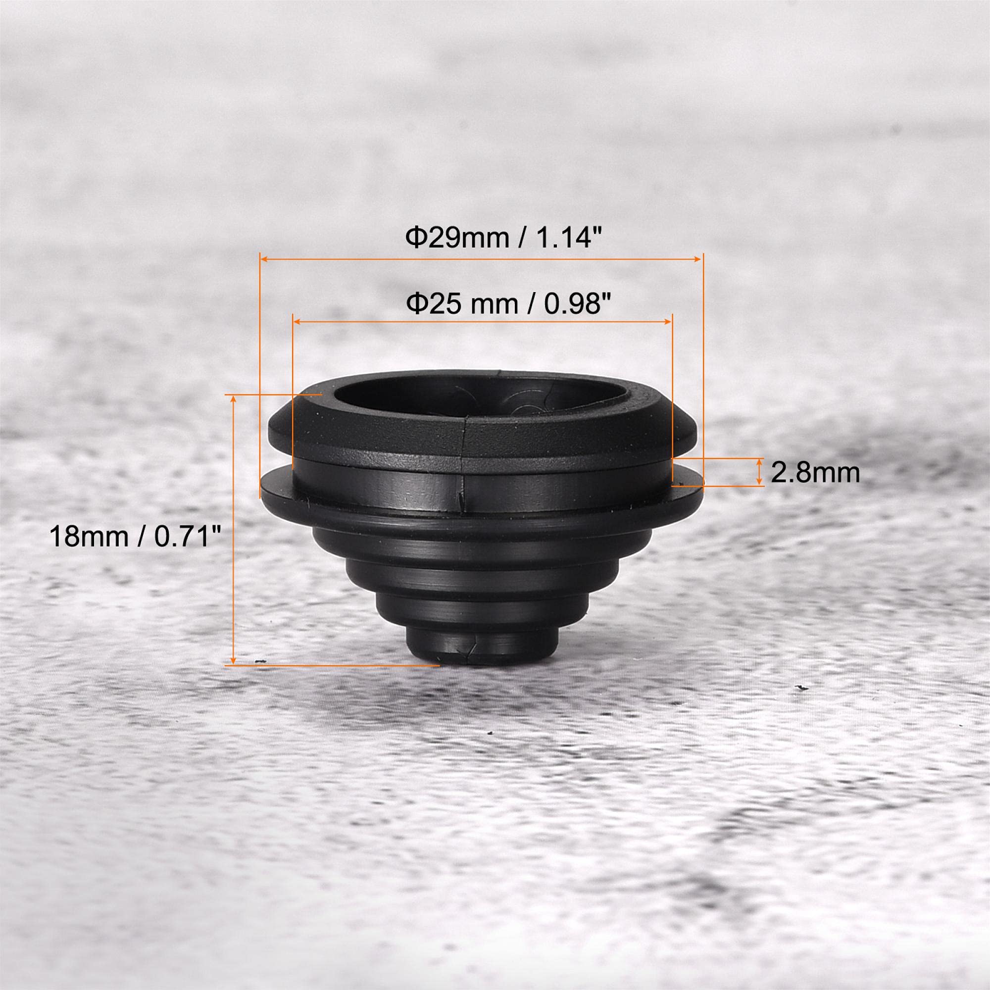 Uxcell T Type Rubber Grommet Mount Dia 14mm ID 9mm Seal Protection Flexible Hole Plugs Cable Pipe Black 12pcs 358b410d 141e 402a Aa6f 47dd7afcea2b.b5014c27fe04eb0dfca7b4d68bbcfe17