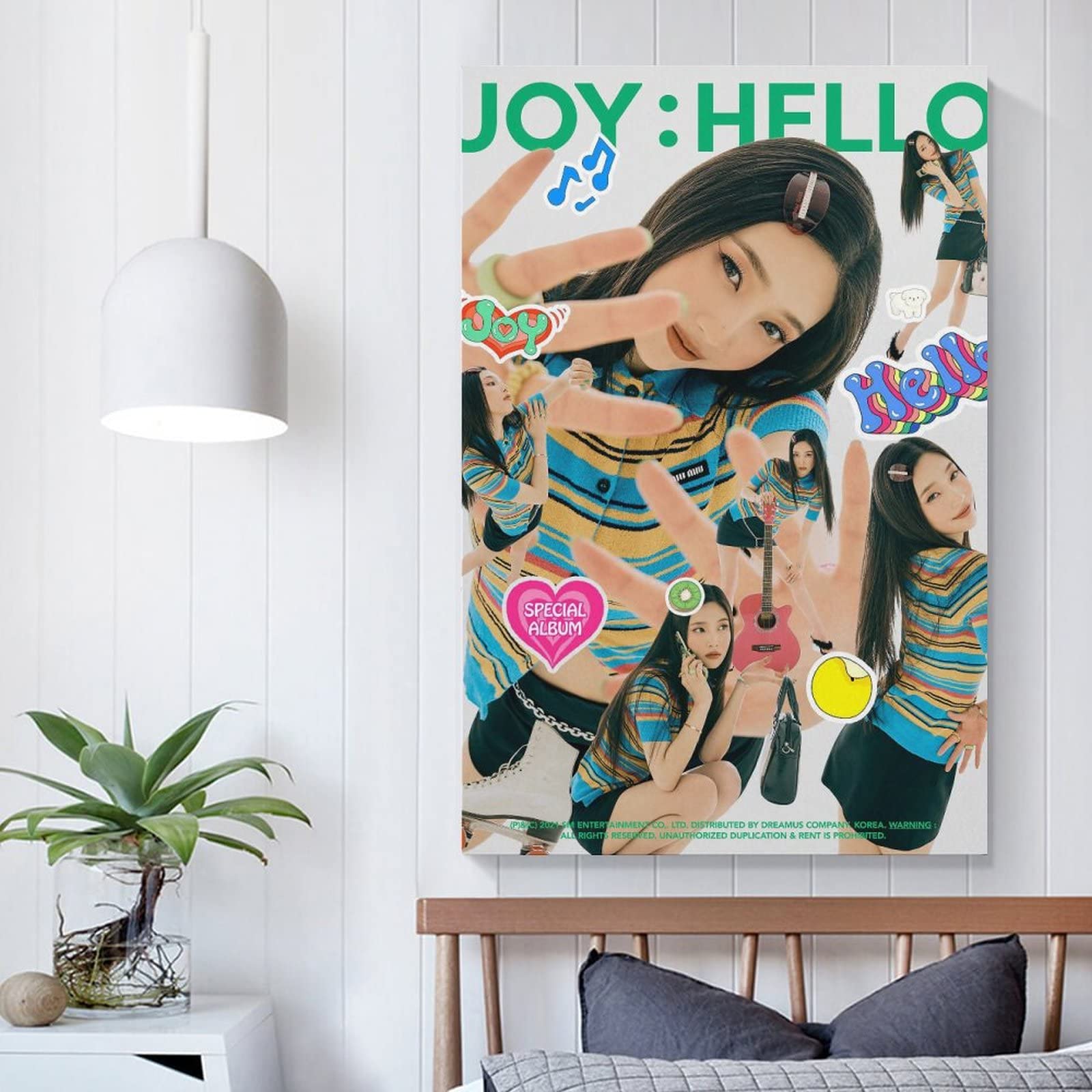 TIEDIC Red Velvet Joy Kpop Poster Hello Version 5 Photogenic Idol