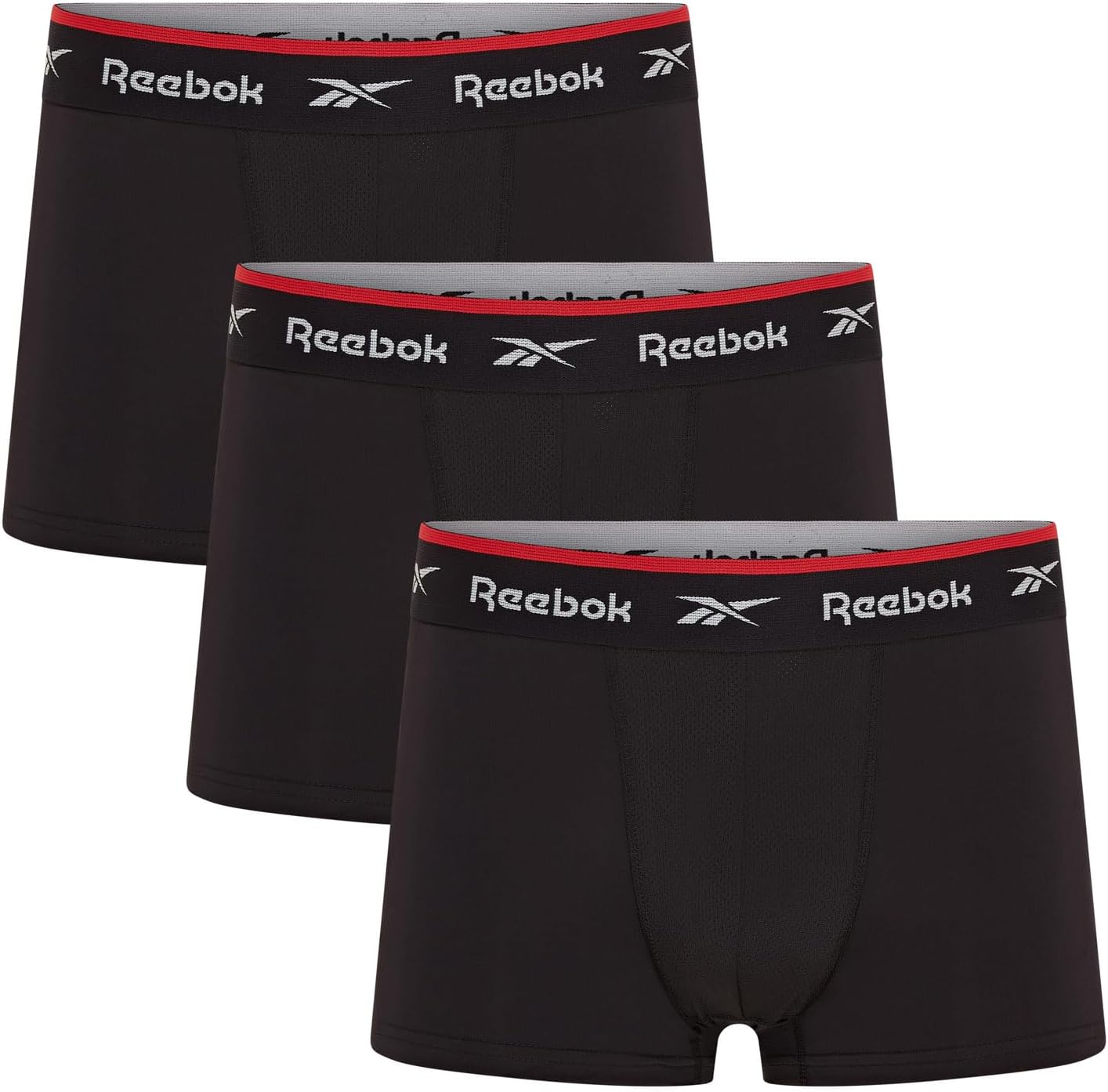 Redgrave Boxers for Men | Pack of 3 Mens Sports Trunks, Breathable & Stretchable Underwear for Men | Multipack Boxer Shorts