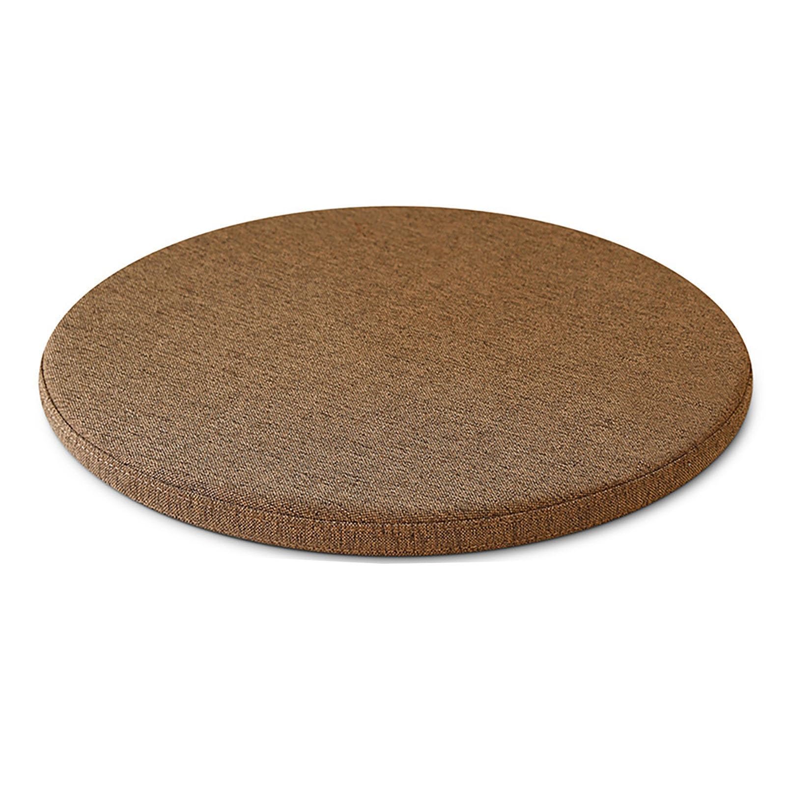 Coussin de jardin rond 45cm antidérapant amovible lavable pour assise de chaise