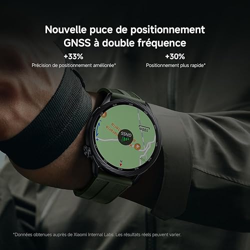 XIAOMI Watch S5 46mm, Smartwatch for Men and Women, 1.48" AMOLED, Fitness Tracker with Heart Rate/Sleep Monitoring, 21 days battery life, 150+ sports modes, dual-band GPS, NFC, Android&iOS, Green - 5