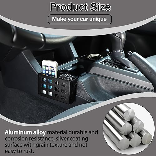 Miniatura 3 de Lcojicep Caja de almacenamiento de control central compatible con Tacoma 2016-2022, caja de almacenamiento lateral de control central, bandeja