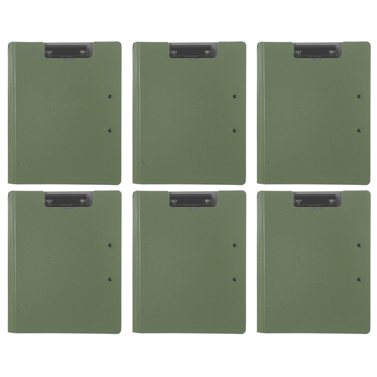 Vaguelly 6pcs Porte-blocs A4 Panneau Porte-documents Multifonctionnel avec Agrafeuse Horizontale et Verticale pour Bureau et Salle de Classe
