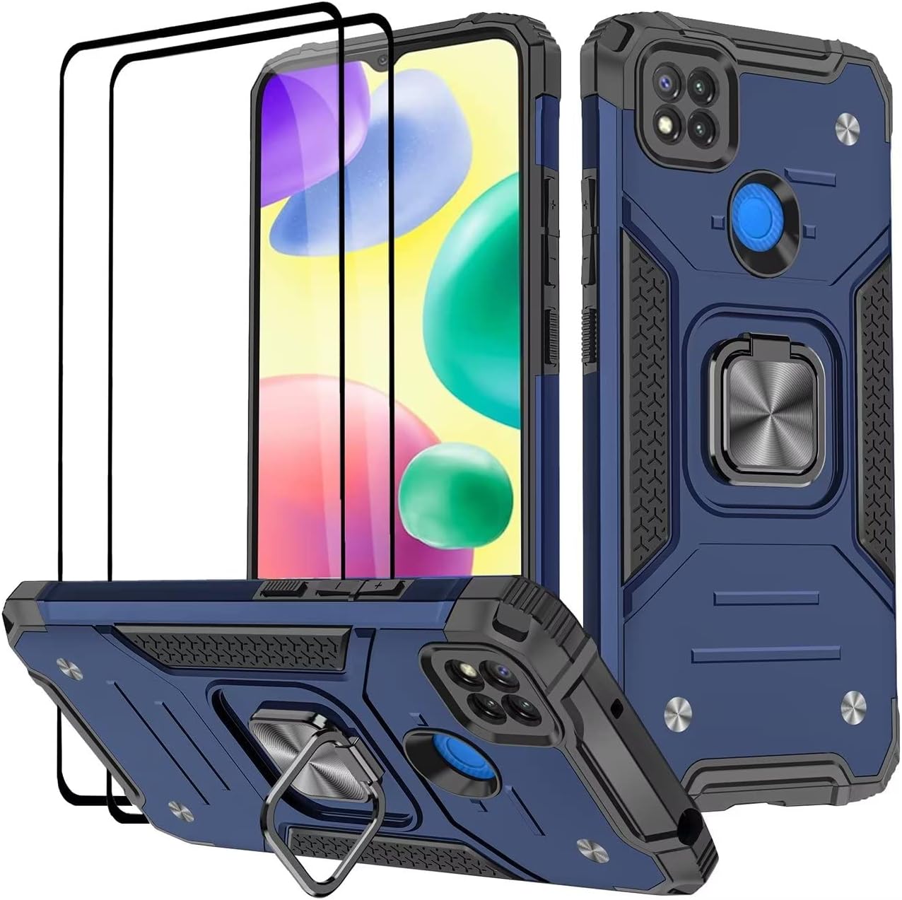 Étui Portefeuille Zanae Redmi 10A / Redmi 9C / Redmi 9C NFC Bleu clair