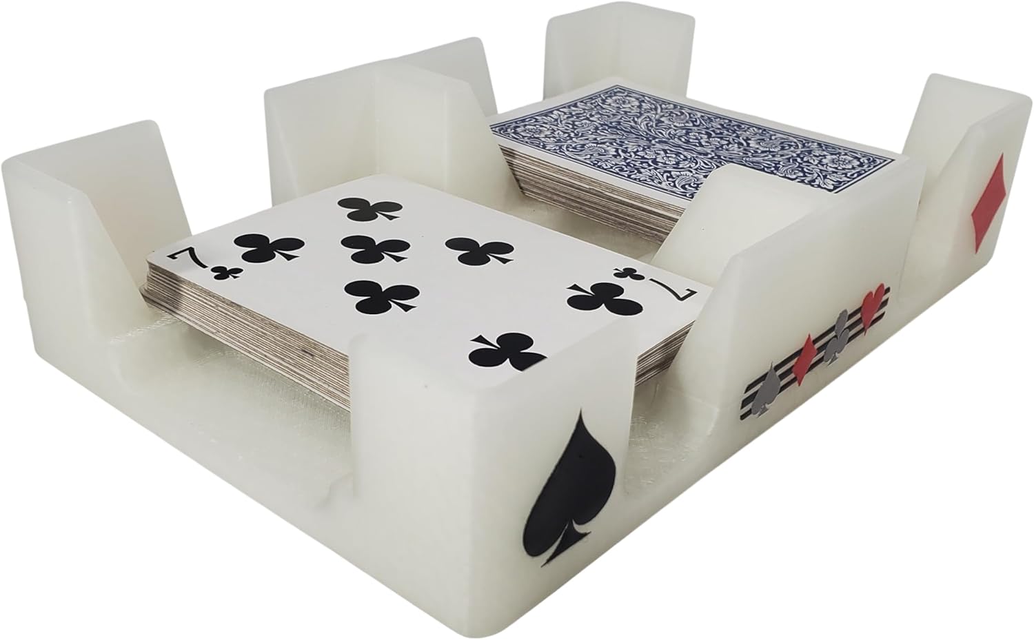 Busting with Pips Playing Card Tray (Crystal, 2 Deck)