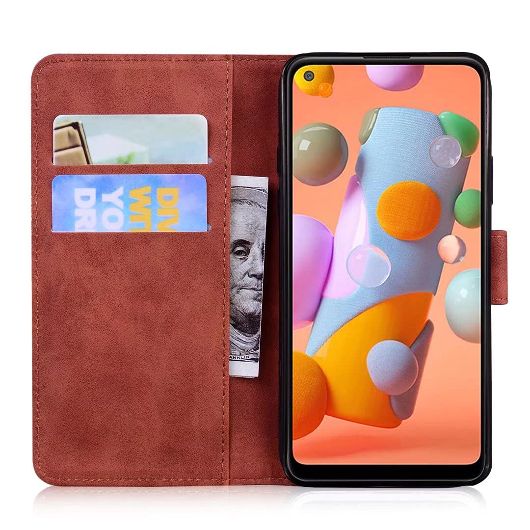 Ganbary Cover Compatibile con Xiaomi Redmi Note 13 Pro 4G/ Poco M6 Pro 4G (Non per 5G), Premium Pelle PU Flip Libro Custodia [Protezione Completa] [Slot per Scheda] [Funzione di Supporto], Blu