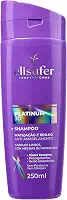 Elisafer, Shampoo, Para cabelos Loiros, com mechas ou Grisalhos, Platinum 3D, Extend pro, 250ml
