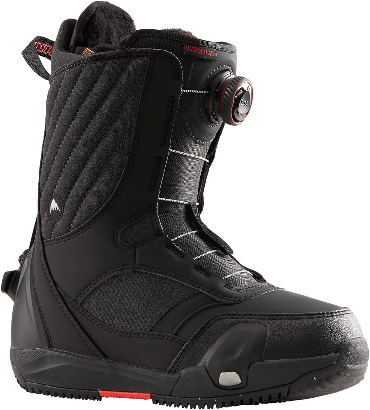 Burton Women's Limelight Step On Snowboard Boots, Black, 6