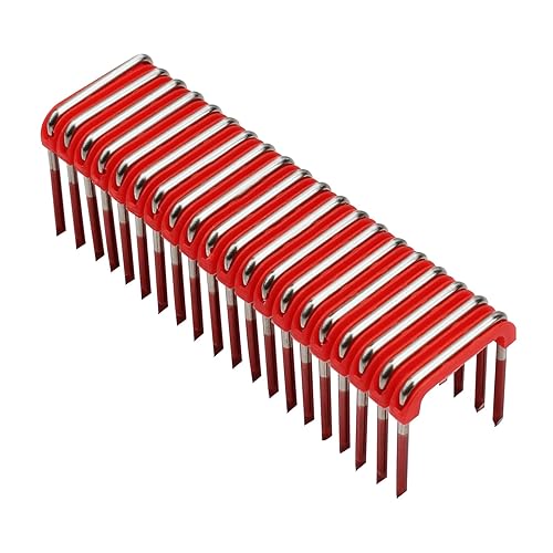 UYZO Grapa de cable aislada de 1 pulgada MNM1-600 para pistola de grapadora de cable Milwaukee M12, se adapta a grapas de cable Milwaukee 2448-20