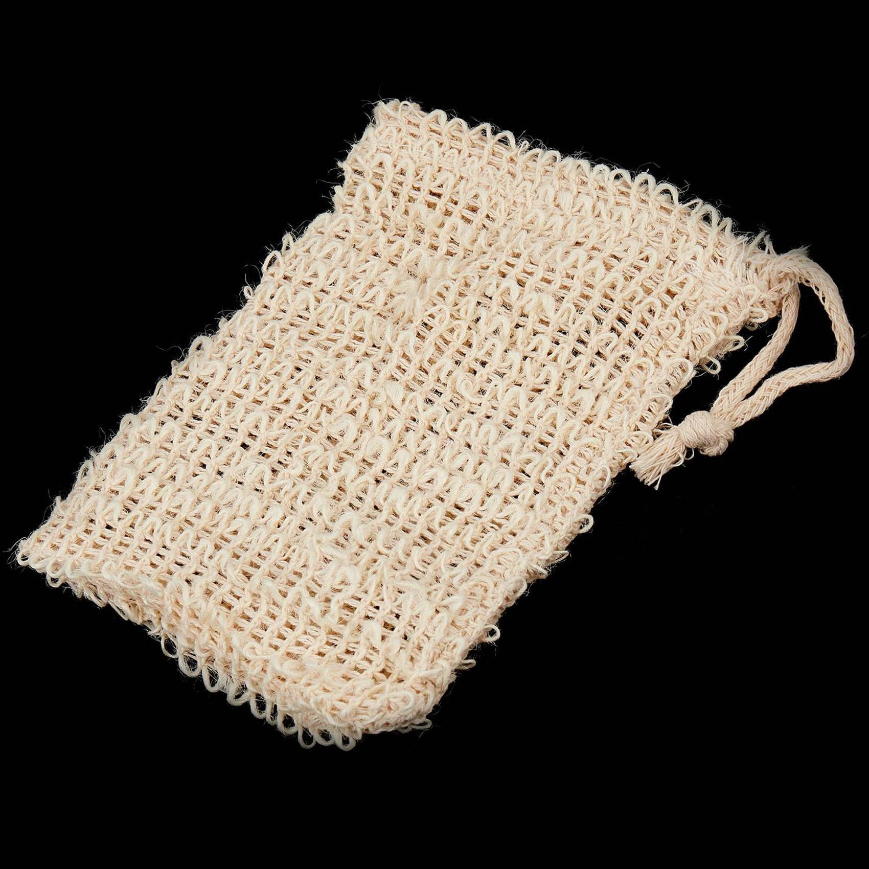 Baño de Ducha Bolsa de Jabón de Sisal Bolsa de Jabón de Sisal Natural Soporte de Bolsa de Protector de Jabón Exfoliante 150 Piezas