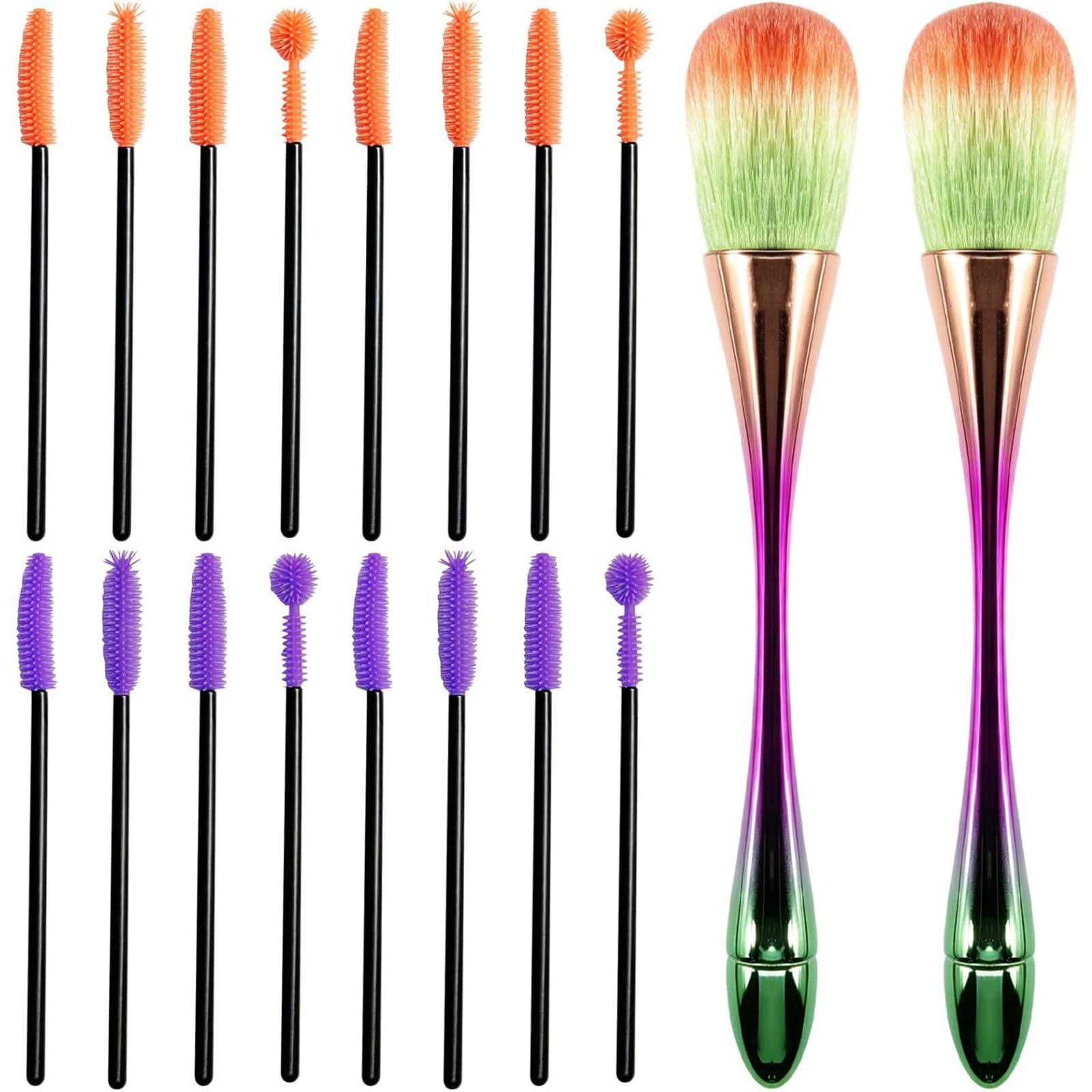 APGLSXY 17Pcs Sewing Machine Cleaner Brush Set Silicone Bristles Cleaner Brushes with Ergonomic Handle for Quilting and Craft ABS Sewing Machine Brush Set