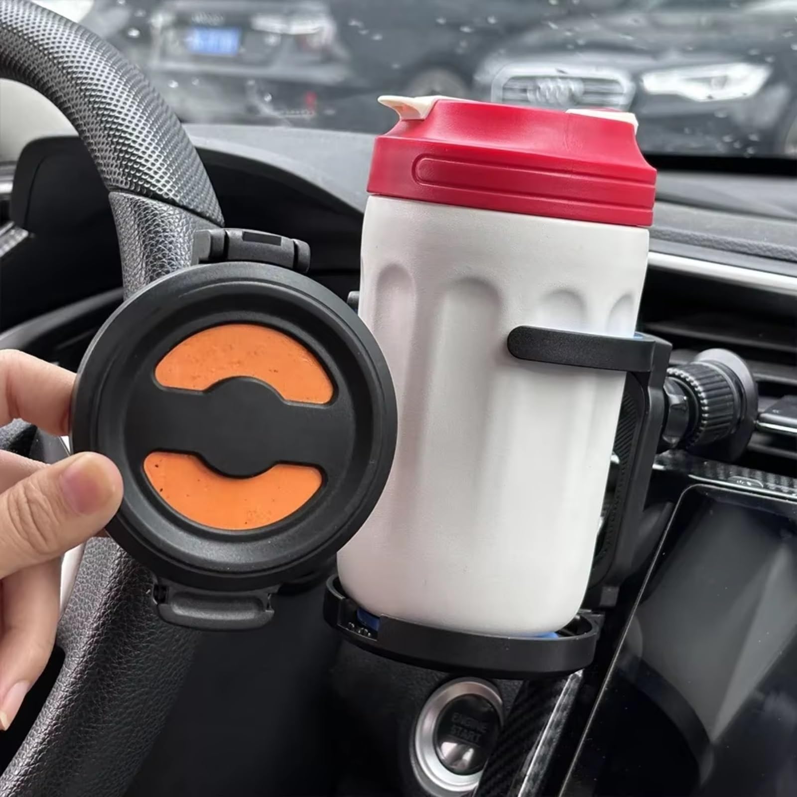 Soporte para Bebidas De Coche Portavasos para Rejilla Ventilación Coche