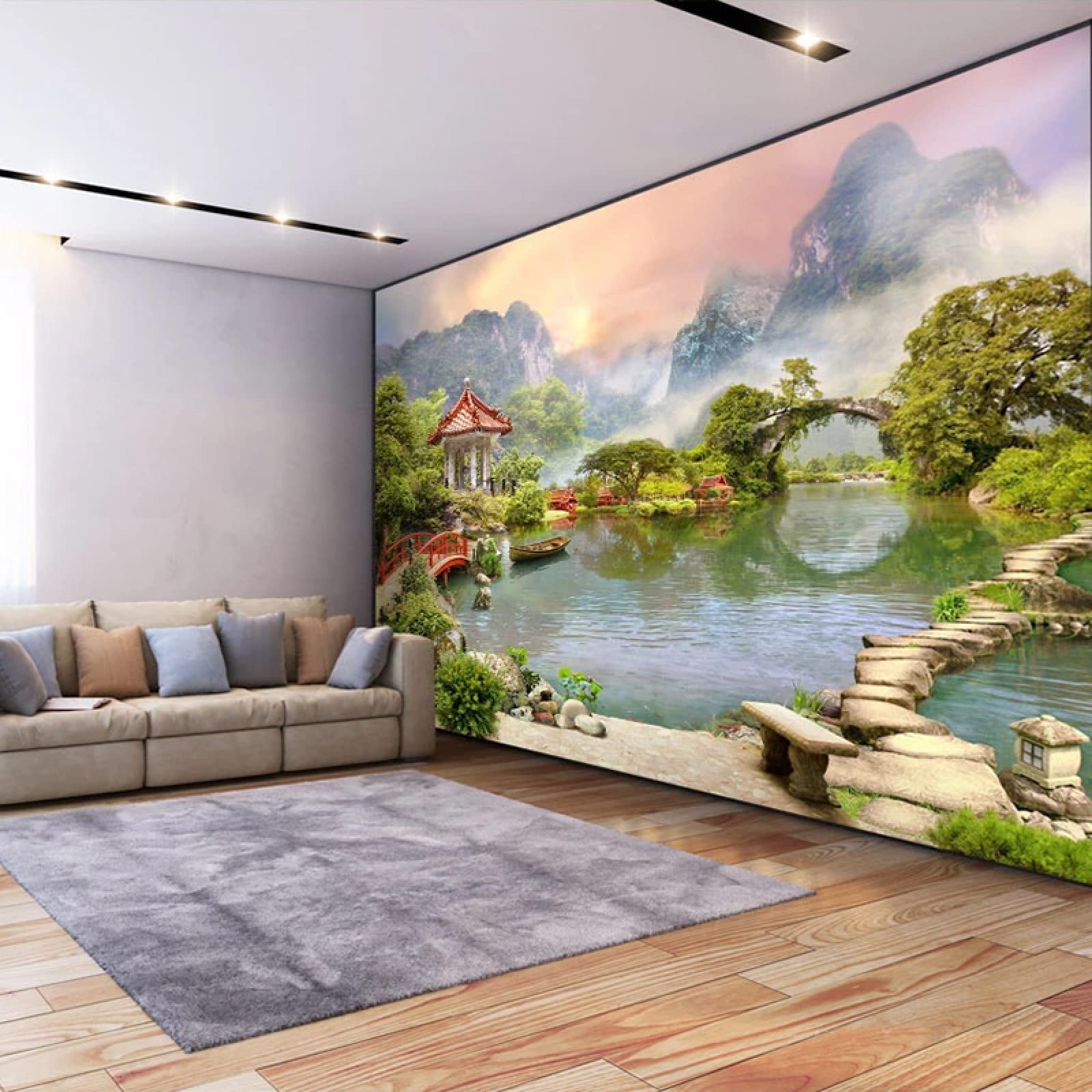 Beibehang Papel Tapiz Personalizado Para Pared, Mural 3D De Paisaj