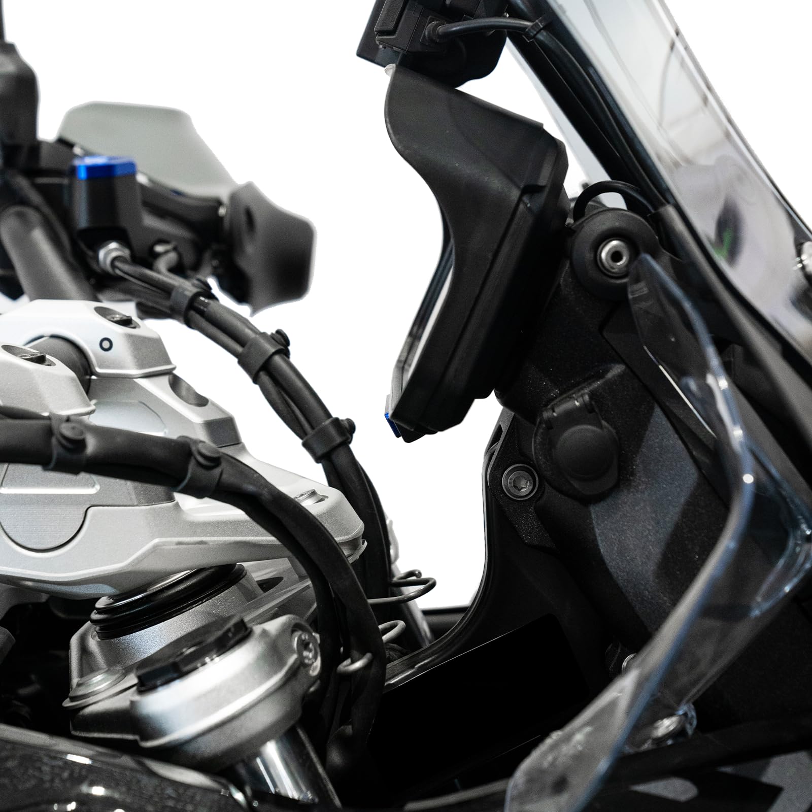 Dla R1300GS 2023 R1300GS ADV F800GS F900GS ADVENTURE F800 F900 R1300 GS 2024 2025 akcesoria motocyklowe osłona przeciwsłoneczna osłona ekranu TFT (czarny)