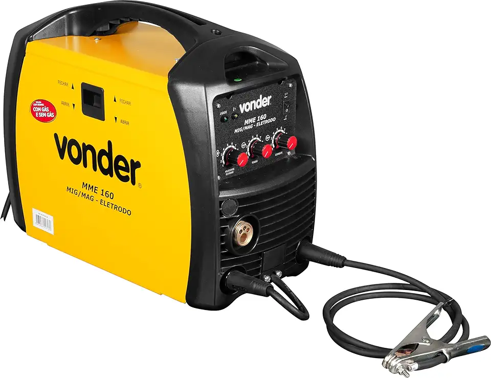 Vonder, Máquina Para Solda Mig/Mag E Eletrodo, 160 A, Mme 160, Minimig, 220 V~, Monofásica.