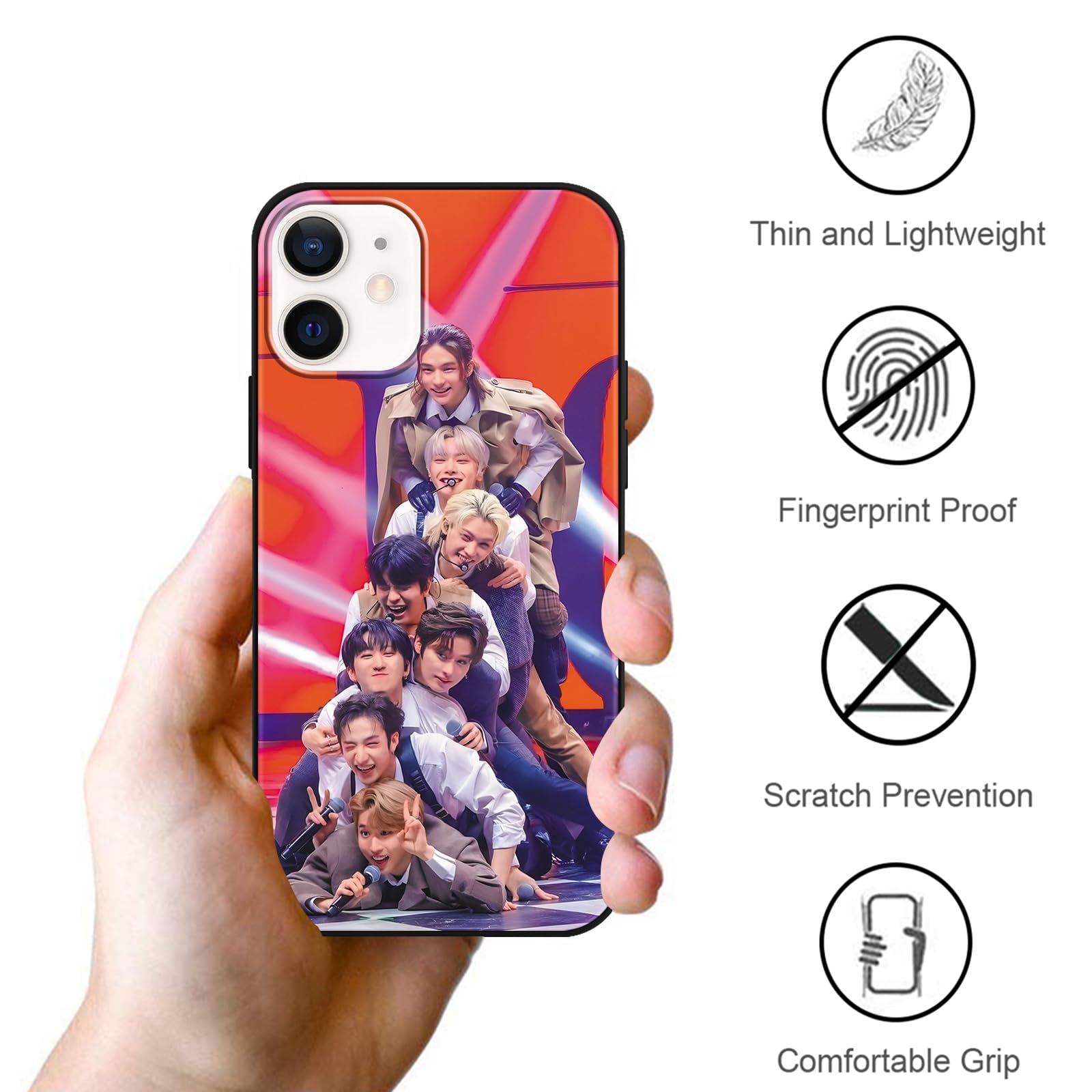 Funda Para IPhone 12 Mini 5.4puLG Assorted (cute Cartoon Des | Meses