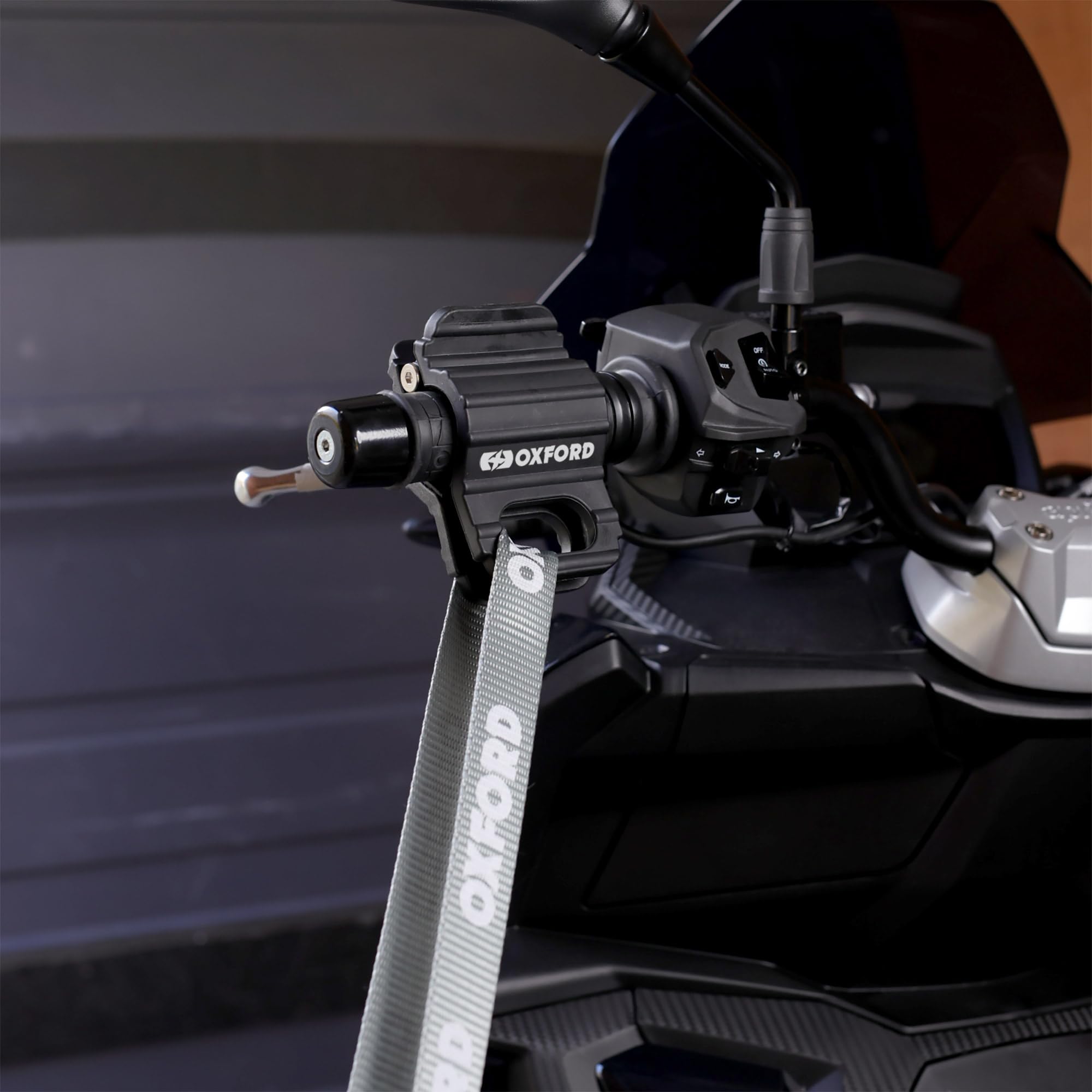Oxford CLAMP-Down OX848 | Ensemble de Colliers de Serrage pour Moto, Noir