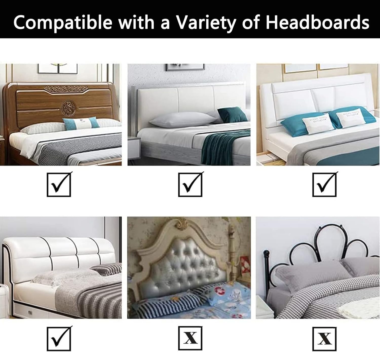 Bed Headboard Covers, Dustproof All Inclusive Elastic Headboard Slipcover, Slip Protector Cover for Single Double King Super King Size Bed-orange-120cm(47inch)