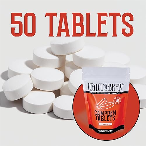 Miniatura 2 de Craft A Brew - Campden Tablets - Metabisulfito de sodio - Esterilante para vinificación - Ideal para vinos tradicionales de uva - Elaboración de