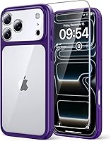 Vista 92 de TAURI Funda magnética 5 en 1 diseñada para iPhone 14 para iPhone 13, [compatible con MagSafe] con 2 protectores de pantalla + 2 protectores de lente