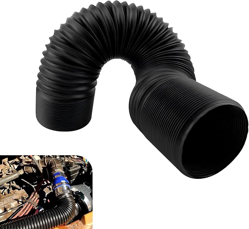 Mangueira flexível de admissão de ar Neferta 76 mm para duto de entrada – 1 unidade