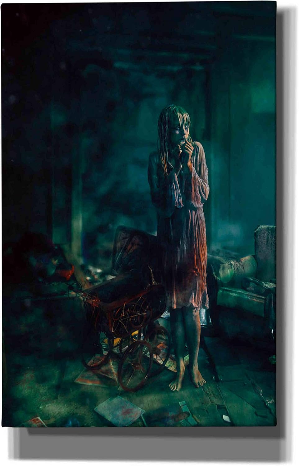 Cortesi Home 'At Night' by Mario Sanchez Nevado, Canvas Wall Art, 12"x16"