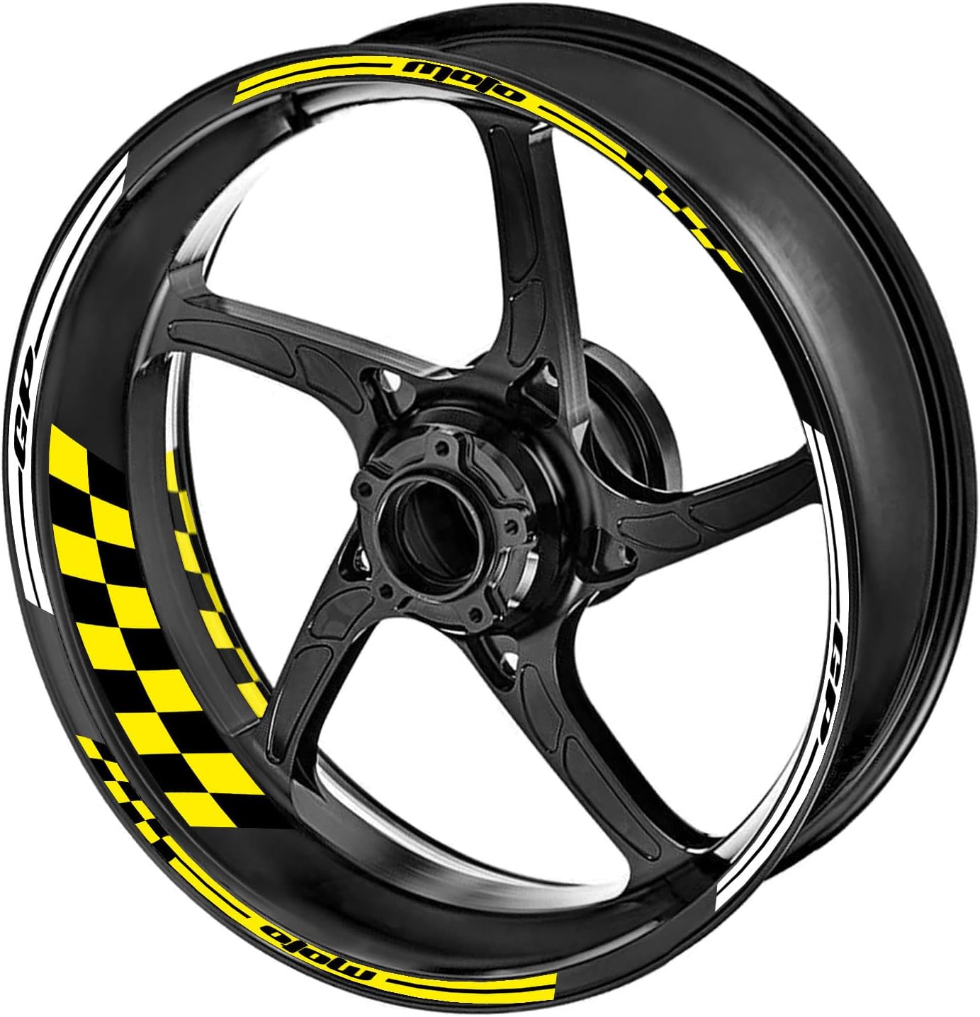 宅送 極太 リムテープ ステッカーバイク ゴールド ホイール２本分 Atak Com Br