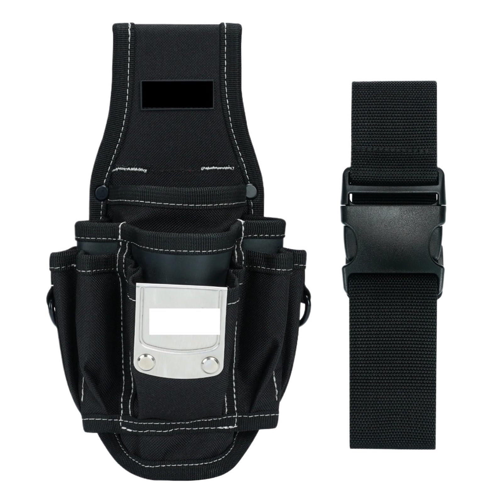 Holster Perceuse Petite pochette à outils avec clip ceinture dégagement rapide. Comprend un de poche plus grand et une boucle for accessoire support d'outil portable sécurisé