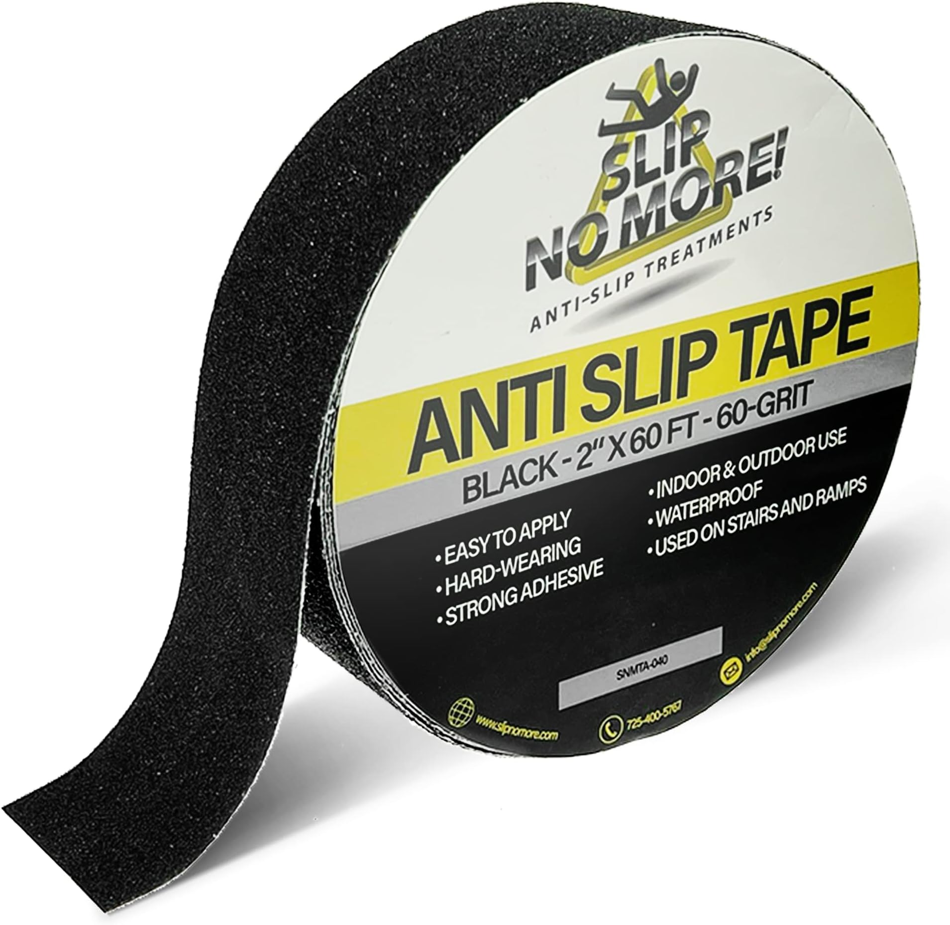 VViViD HeavyDuty NonSlip Black Rubberized SelfAdhesive