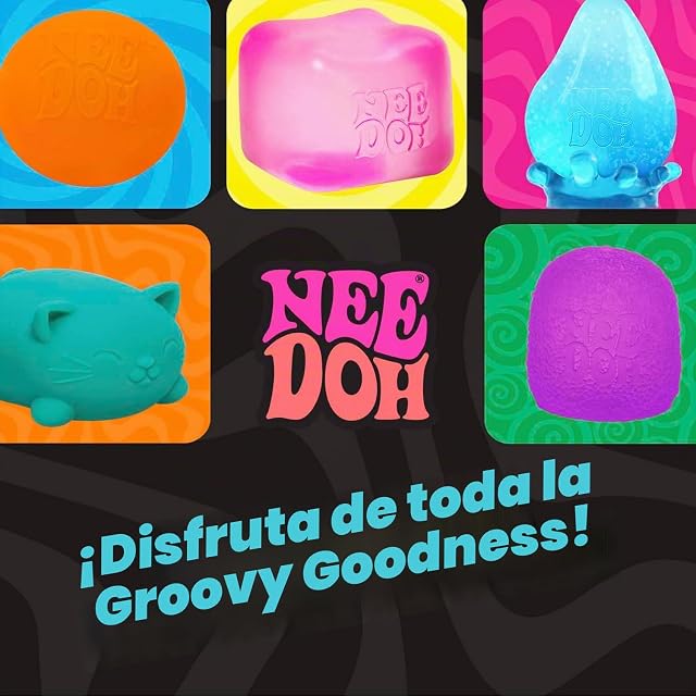 Foto 7 de 7 de NEEDOH Mello Mallo - Juguete antiestrés de malvavisco para niños, Bolas antiestrés, Juguetes sensoriales…