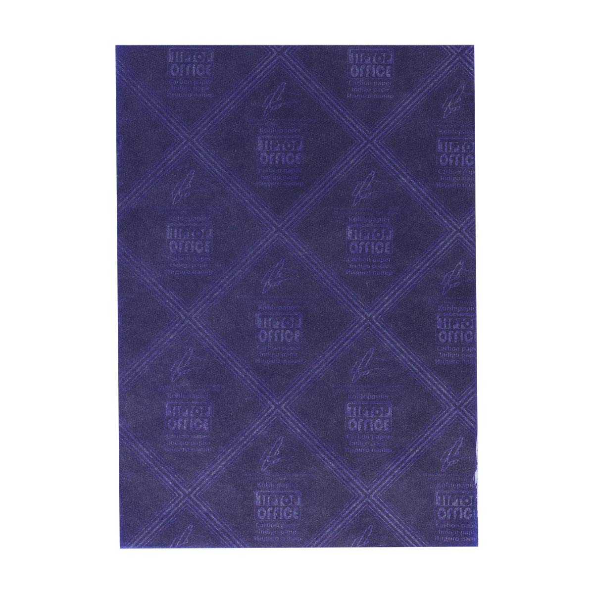 TIPTOP OFFICE Carta carbone blu 50 pezzi per scrittura a mano
