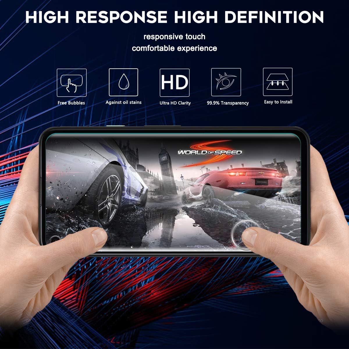 Orzero (3 Pack) Compatible for Google Pixel 4a Tempered Glass Screen Protector with Alignment Frame, 9 Hardness HD Anti-Scratch (Lifetime Replacement)
