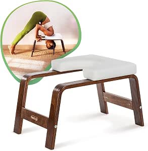 Myga RY1056 Tabouret de Yoga pour Appui-tête – Banc Multifonction pour Yoga et Sports d'inversion pour Appui-tête, Aide au Yoga Myga RY1056 Tabouret de Yoga pour Appui-tête – Banc Multifonction pour Yoga et Sports d'inversion pour Appui-tête, Aide au Yoga
