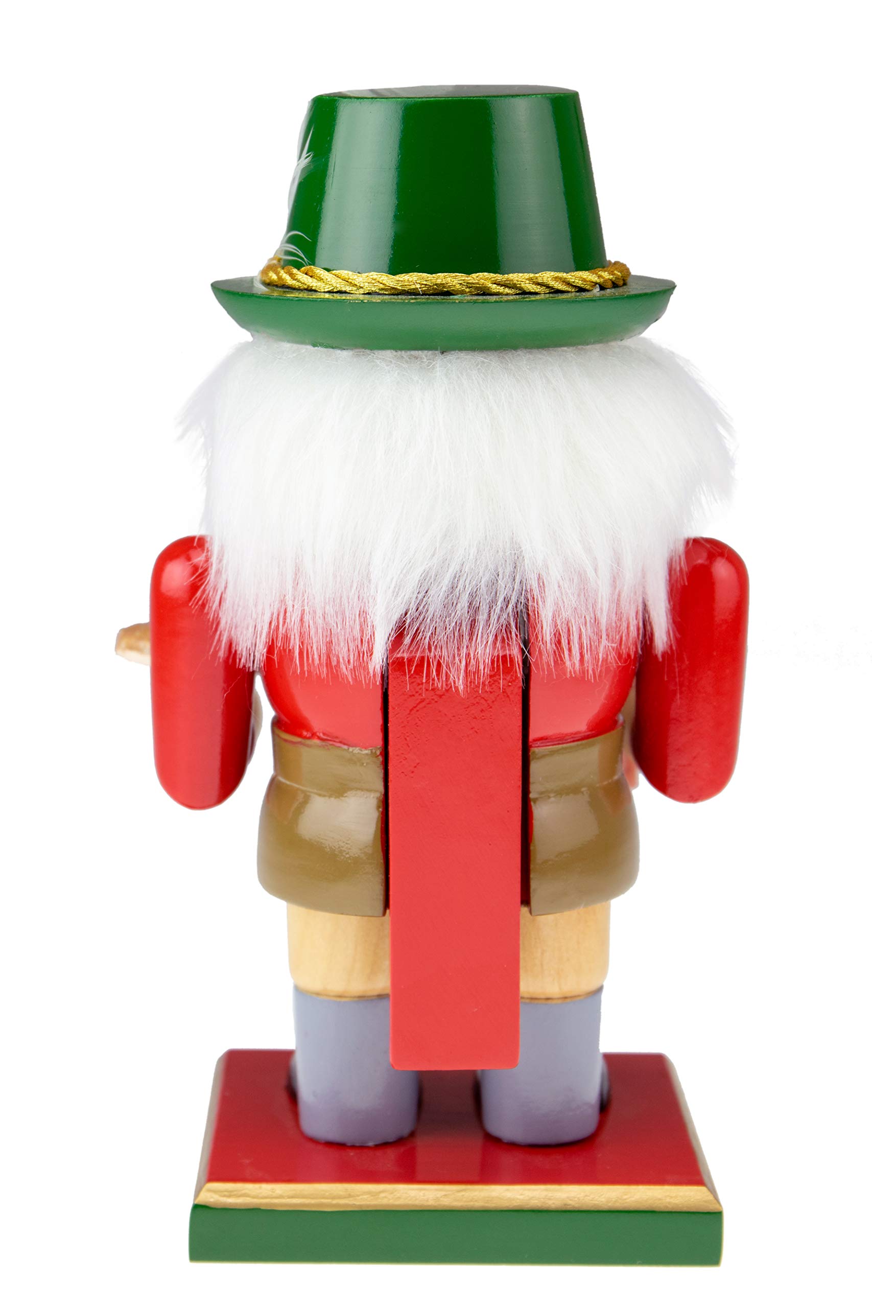 Clever Creations Nussknacker Aus Holz - 43,2 Cm Funktionsfähige Weihnachtsdeko