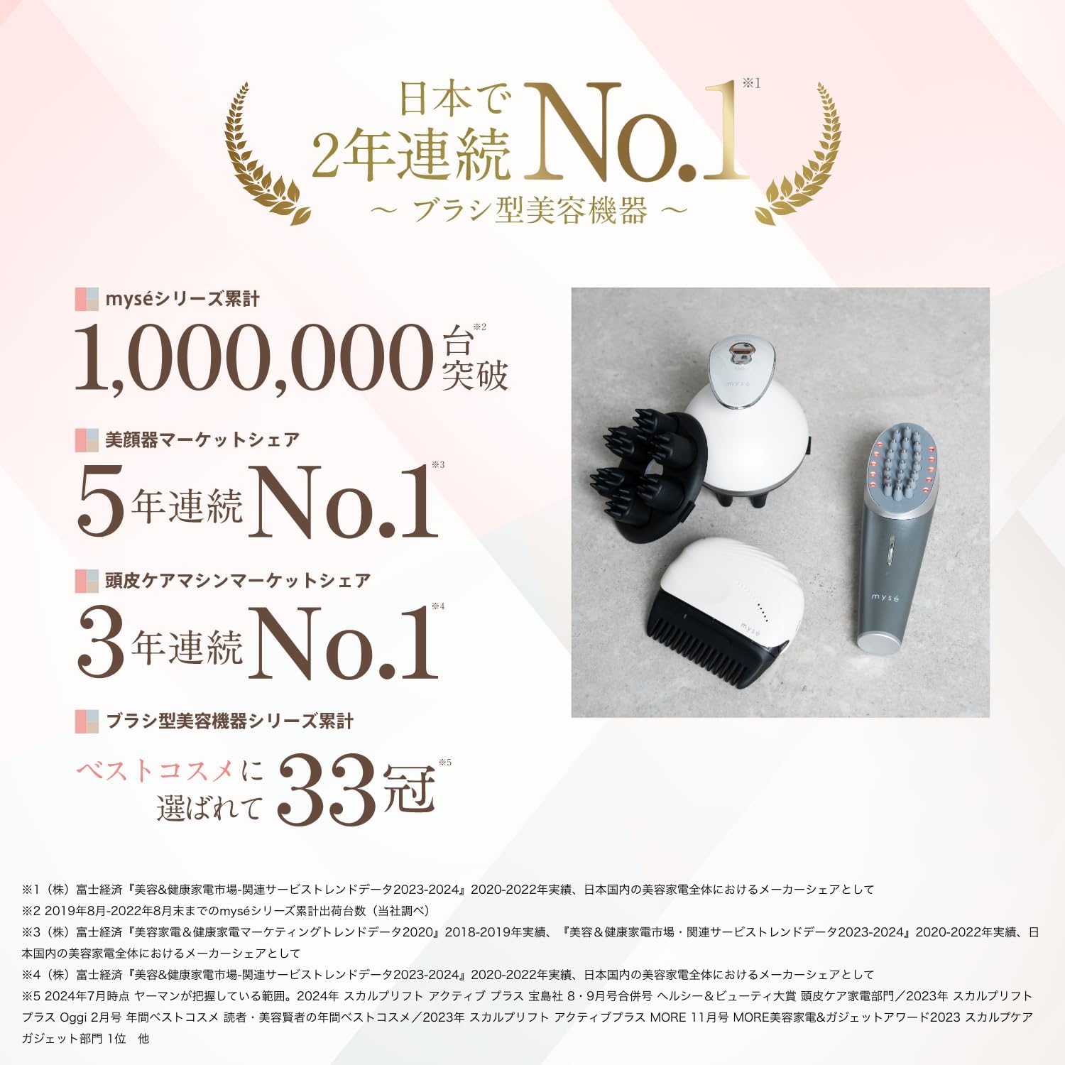 YA-MAN ヤーマン 電気ブラシ ヴェーダハイパーリフトブラシ」 | YA-MAN