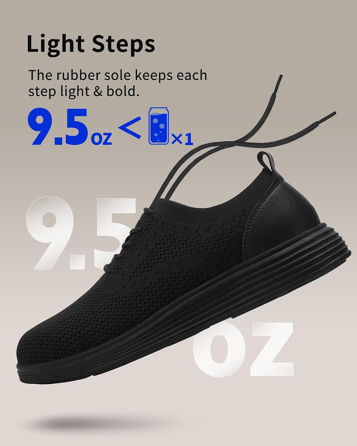 VILOCY Men's Casual Dress Sneakers Tennis Walking Shoes image 3