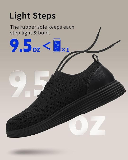 VILOCY Men's Casual Dress Sneakers Tennis Walking Shoes