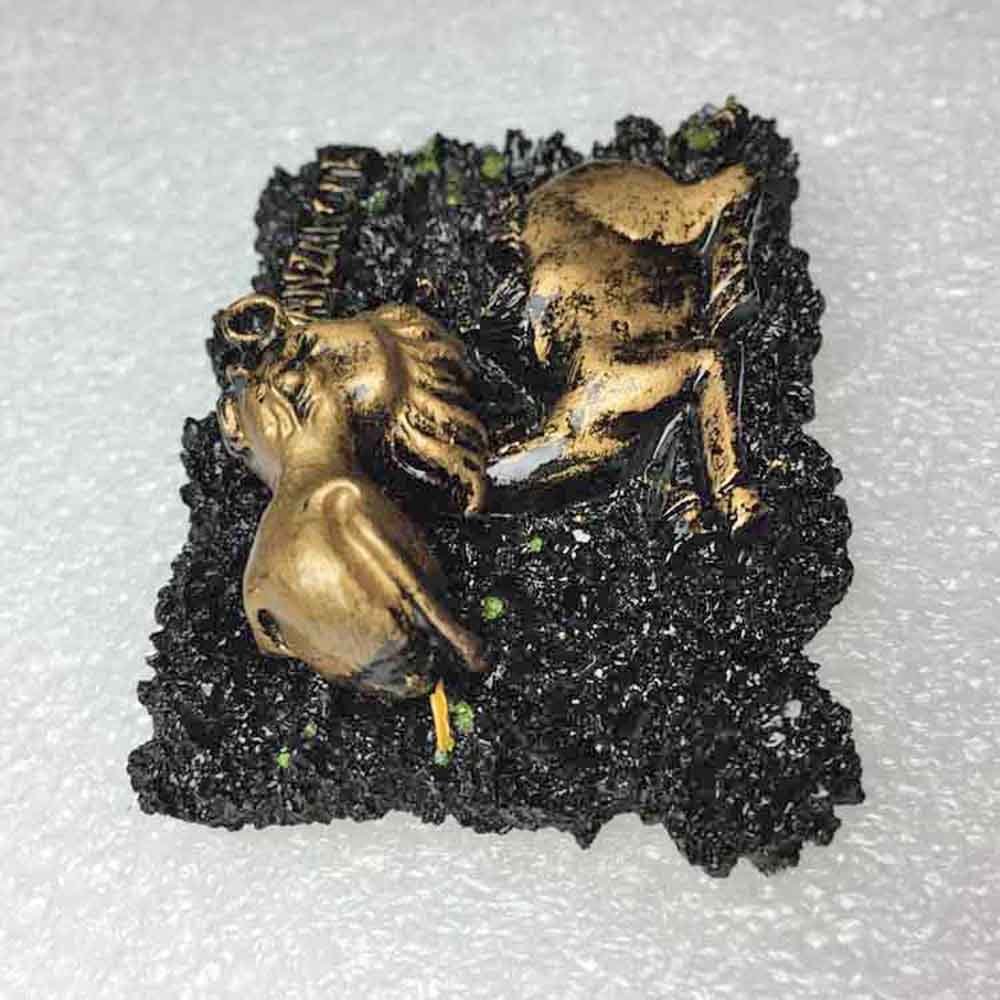 Magnete 3D Lanzarote Frigorifero Frigorifero Magnete in Vetro Cristallo