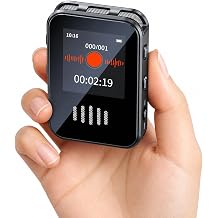 Voice-Activated Recorder,Supports Playback,Tape Recorder,for Meetings/Learning Small Recorder Device,It is Also an MP3 Player and a USB Flash Drive