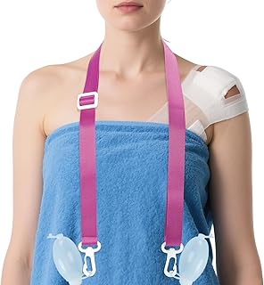 3Pcs Shower Lanyard for Mastectomy Drain Holder (3 Colors); Drain Holder After Tummy Tuck & Breast Surgery; Mastectomy Recovery Supplies & Breast Surgery Recovery Care Package (Purple)