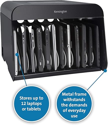 Miniatura 4 de Kensington Estación de carga y bloqueo de CA universal para tabletas y portátiles (K62880NA)