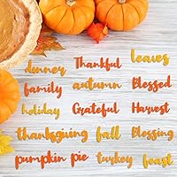 Vista 3 de Thanksgiving Metal Cutting Dies for Card Making Supplies, Fall Blessing Words Die Cuts Embossing Stencil Template Tool for DIY Scrapbooking Paper