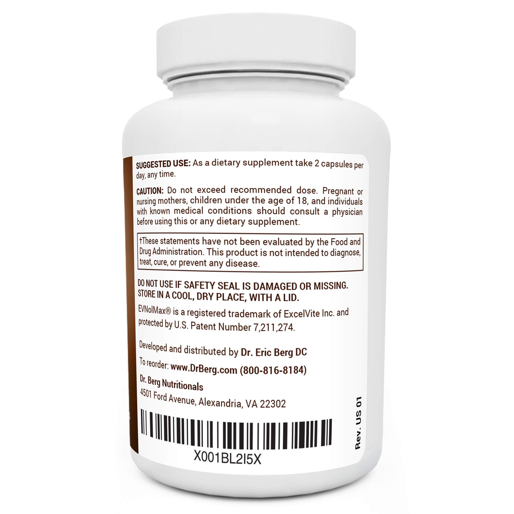 Dr. Berg’s Hair Formula Supplement Healthy Nails & Skin Support