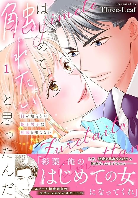 『はじめて触れたいと思ったんだ　Hを知らない極上男子は加減も知らない【電子単行本版】1』の表紙イラスト 電子書籍 漫画