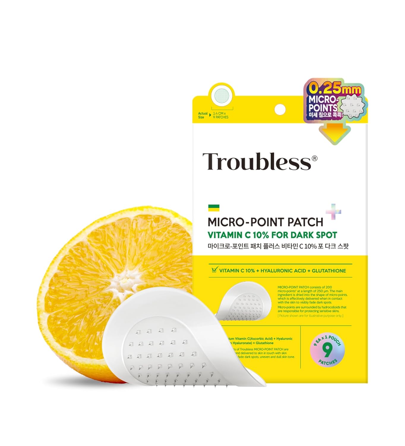 Troubless Micro-Point Patch Plus Limited Value Pack - Thin Hydrocolloid for Targeted Application w/ 180 Micro-Points - High-Absorption, Seamless Adhesion & Easy-Wear Zit Patches for Face (18 ea)
