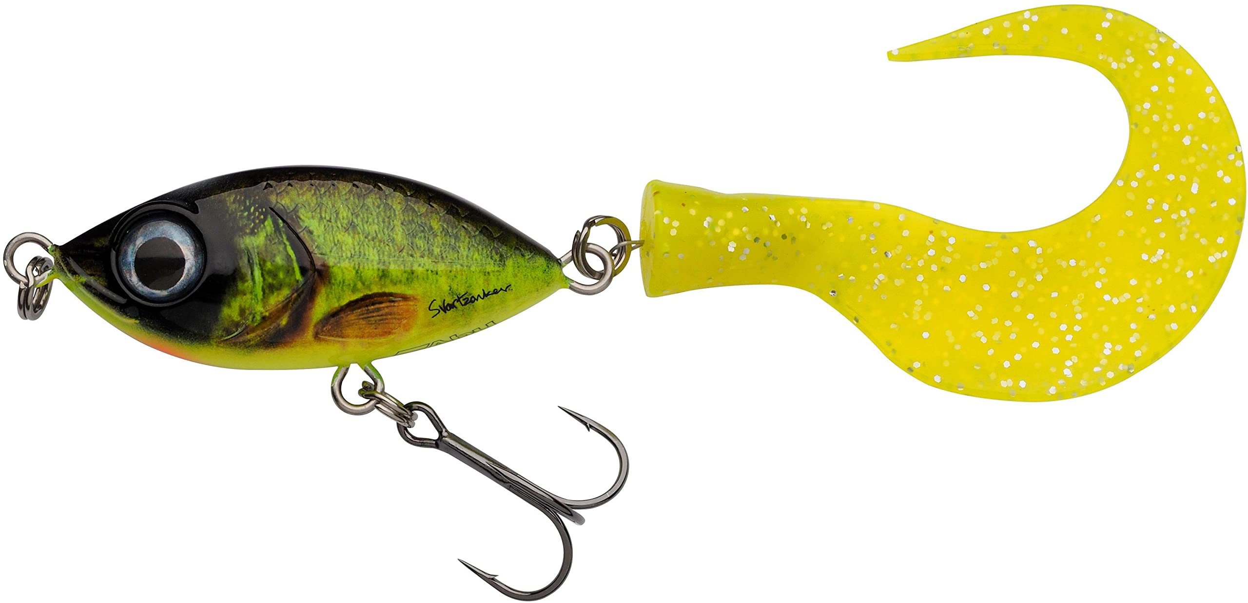 Abu Garcia Svartzonker McMio Pike & Musky Fishing Lure – Floating Jerkbait for Freshwater Predators – Ideal for Pike, Musky, Zander & Perch – Realistic 3D Design, Real Hot Pike 14 cm