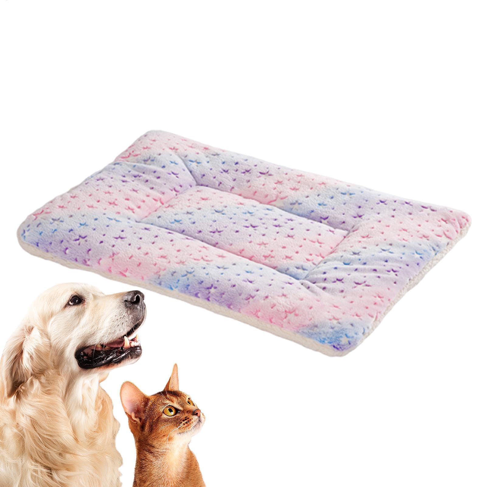 Tapis de lit d'hiver pour chat et chien aux finitions soignées